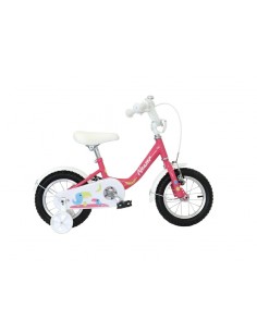 BICICLETA COPII NEUZER BMX - 12'' - Pink/Alb-Tucan